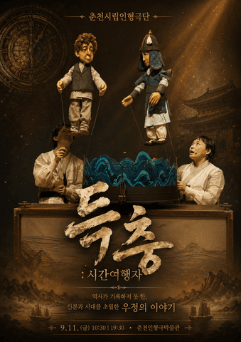 제38회 춘천인형극제, 득충: 시간여행자 포스터