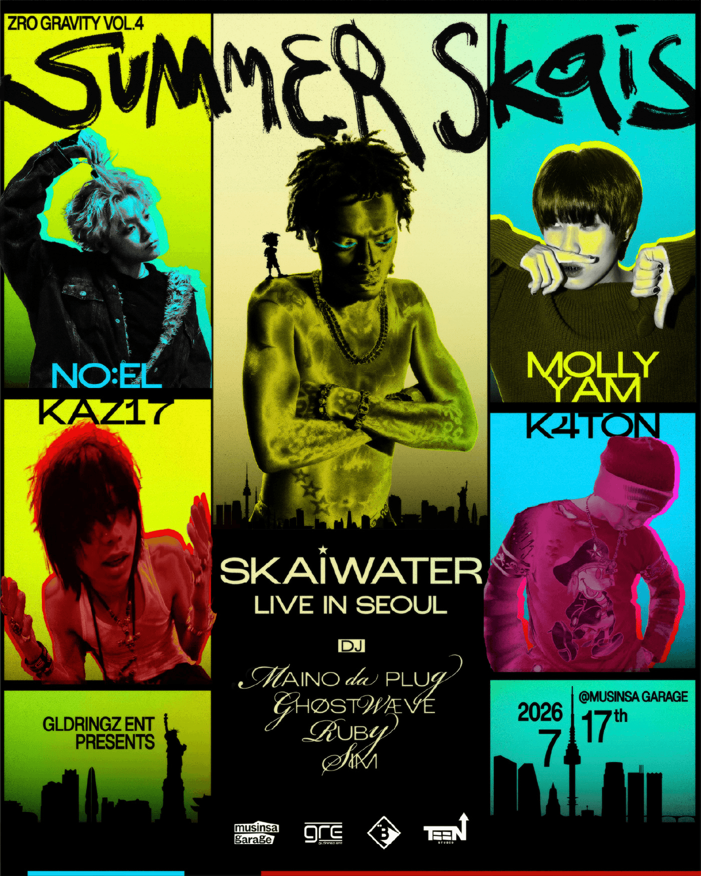 Skaiwater Live in Seoul: Summer Skais 상세 81d30a58