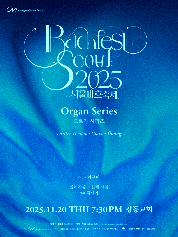 서울바흐축제, 오르간 시리즈