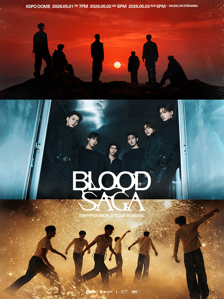 ENHYPEN WORLD TOUR: BLOOD SAGA 포스터