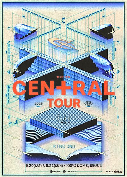 King Gnu CEN+RAL Tour [서울] 포스터