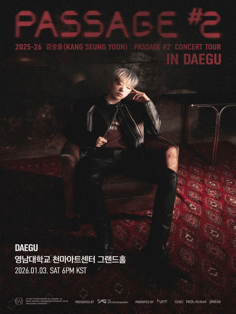 강승윤 (KANG SEUNG YOON) : PASSAGE #2 CONCERT TOUR [대구]