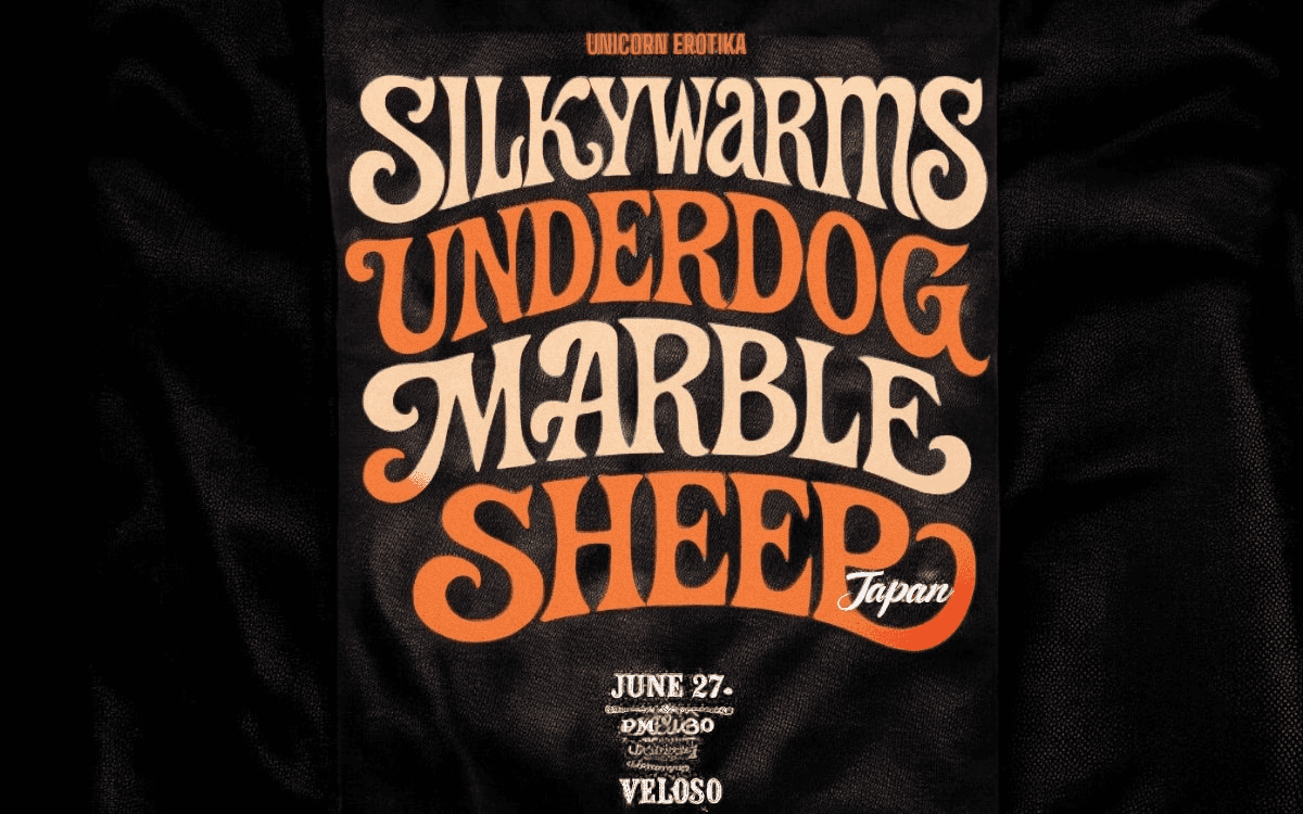 UNICORN EROTIKA SHOW: SILKYWARMS x UNDERDOG x MARBLE SHEEP