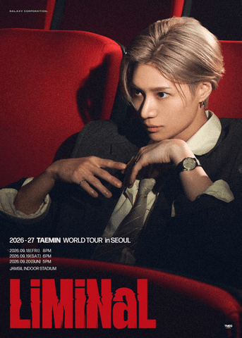 TAEMIN WORLD TOUR: LiMiNaL [서울] 포스터