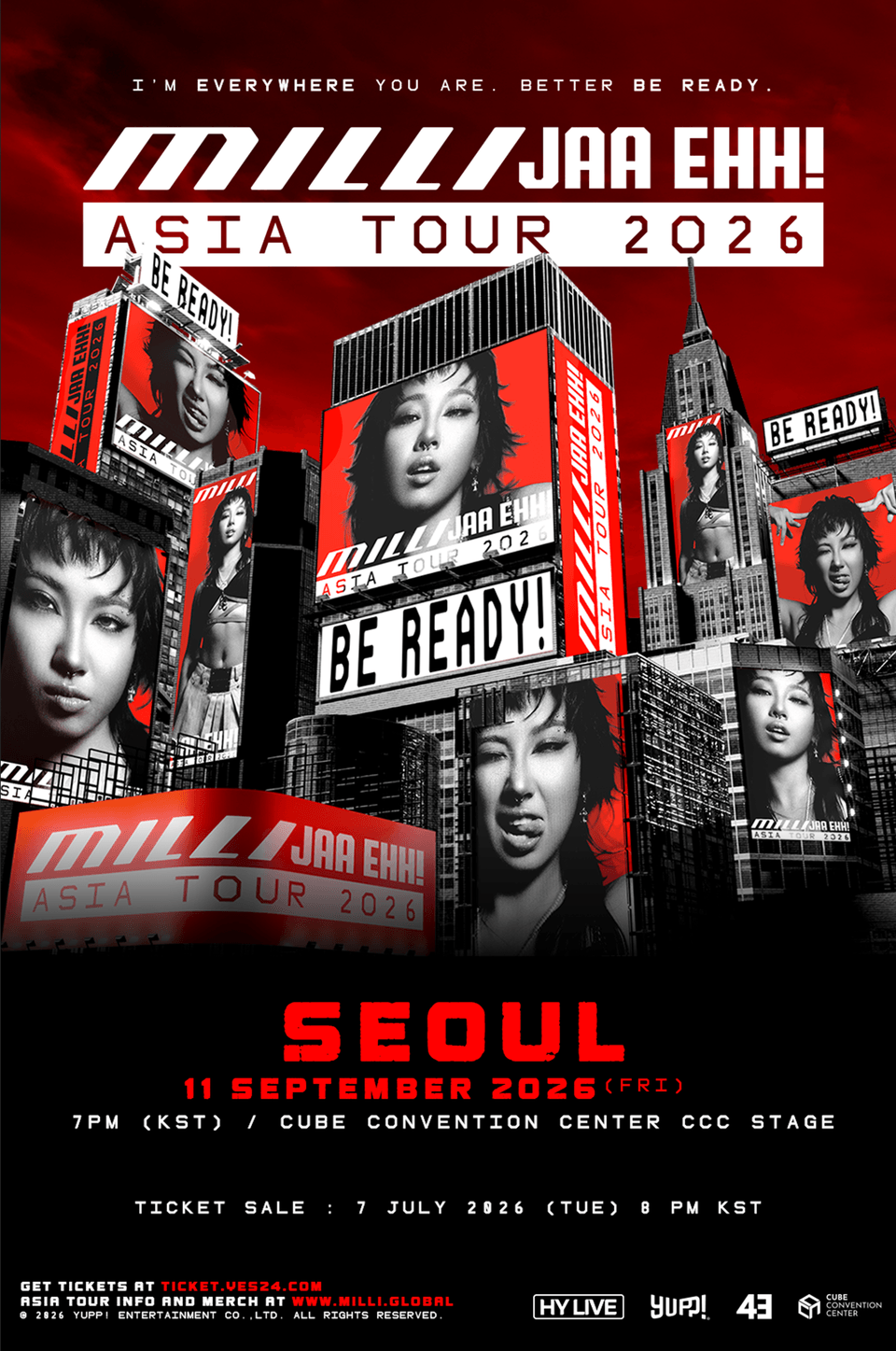 HY LIVE SERIES & MILLI MILLI JAA EHH! ASIA TOUR IN SEOUL 상세 b0e2cd21