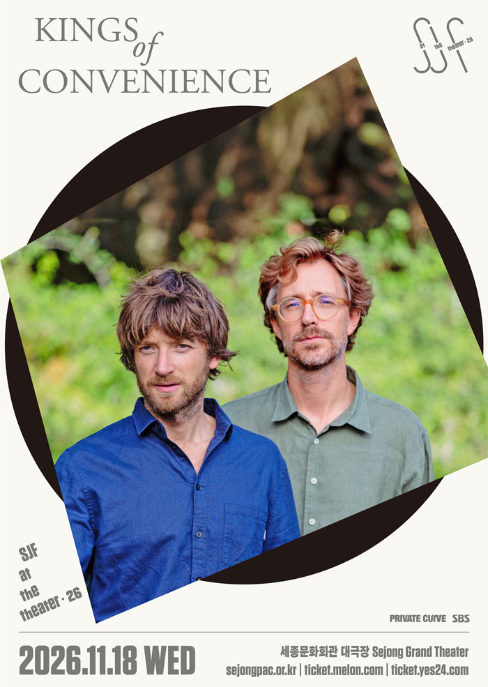 SJF at the Theater, Kings of Convenience 포스터