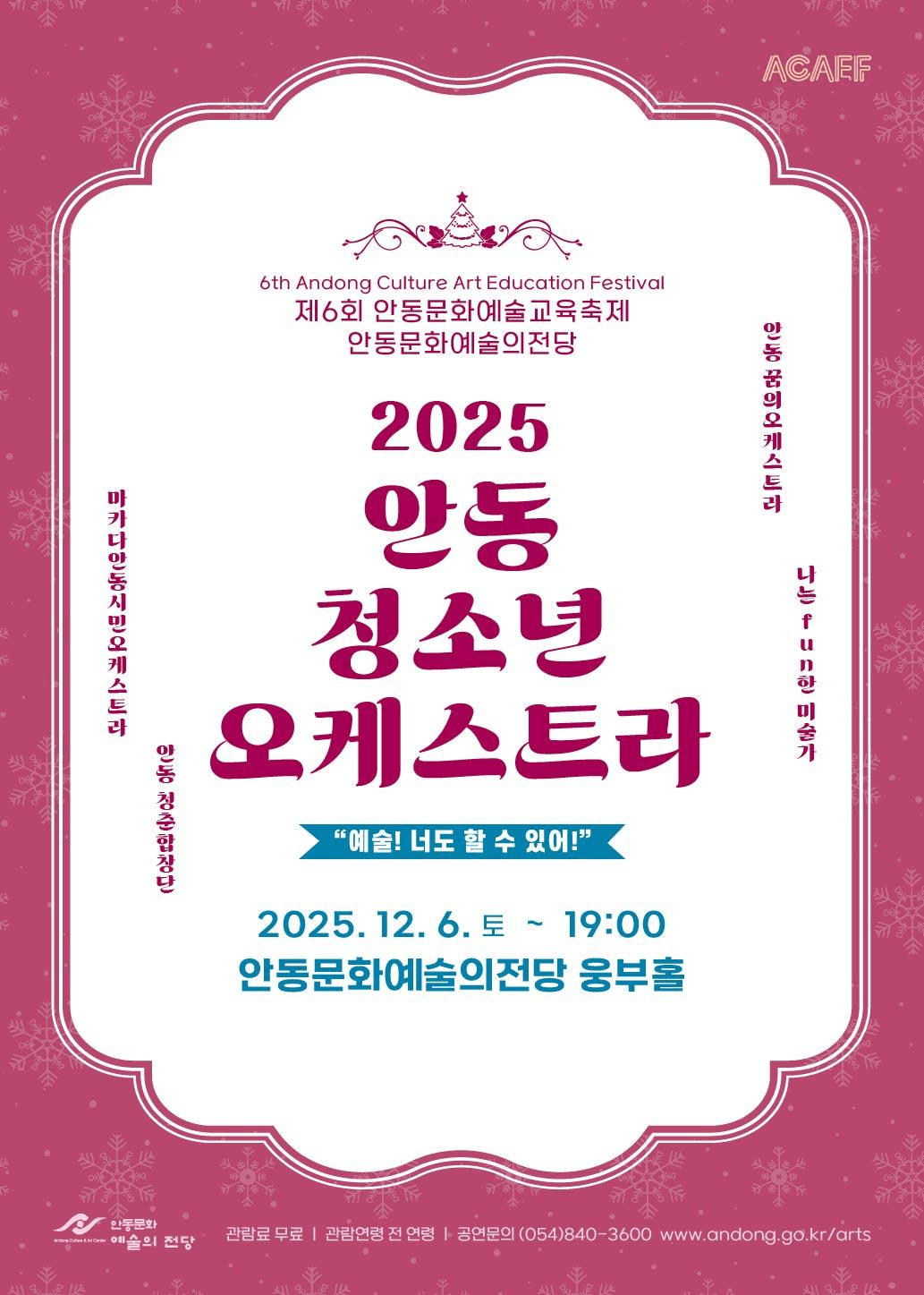 안동청소년오케스트라 정기연주회