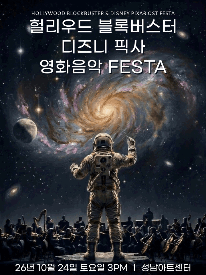 헐리우드 블록버스터 & 디즈니 픽사 영화음악 FESTA [성남] 포스터
