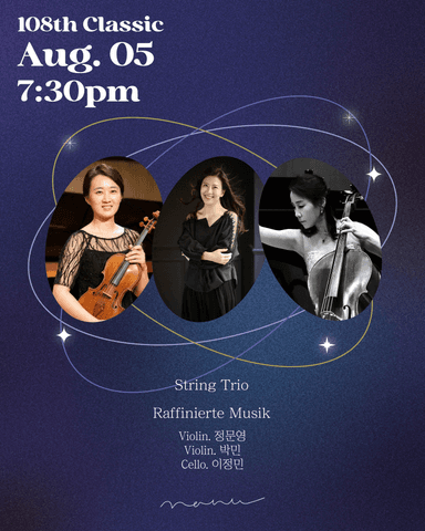 String Trio, Raffinierte Musik 포스터
