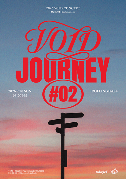 V01D 단독 콘서트: journey #02 포스터