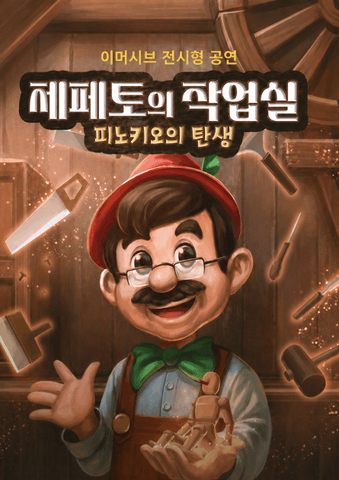 제페토의 작업실: 피노키오의 탄생 [광주] 포스터