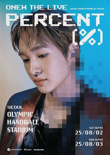 ONEW WORLD TOUR, ONEW THE LIVE: PERCENT (%) [서울]