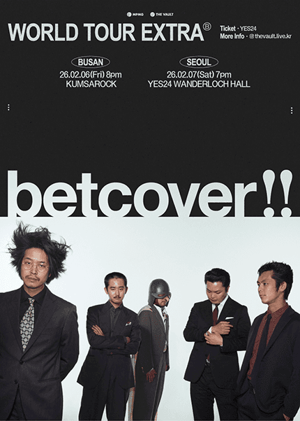 betcover!! 내한 공연 (betcover!! WORLD TOUR EXTRA) [서울]