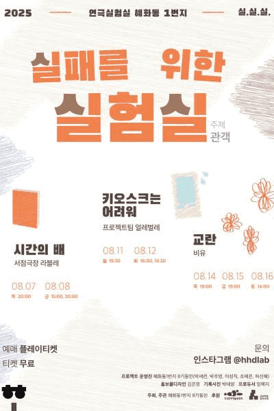 실패를 위한 실험실 (실.실.실) , 교란