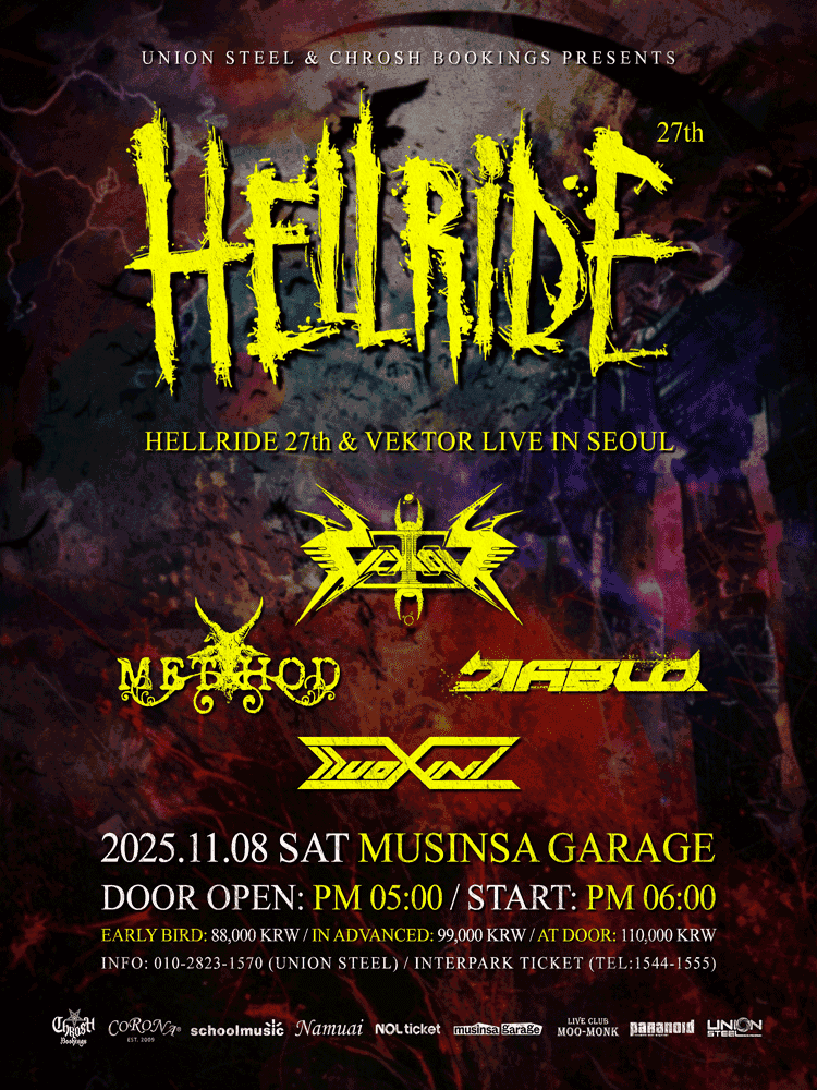 VEKTOR Live in Seoul, HELLRIDE 27th