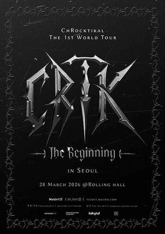 롤링 31주년 기념공연, ChRocktikal The 1st World Tour: CRTK : The Beginning 포스터