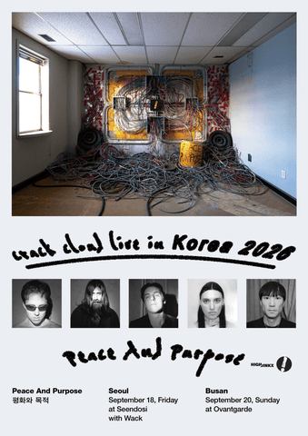 Crack Cloud Live in Korea: Peace And Purpose [서울] 포스터