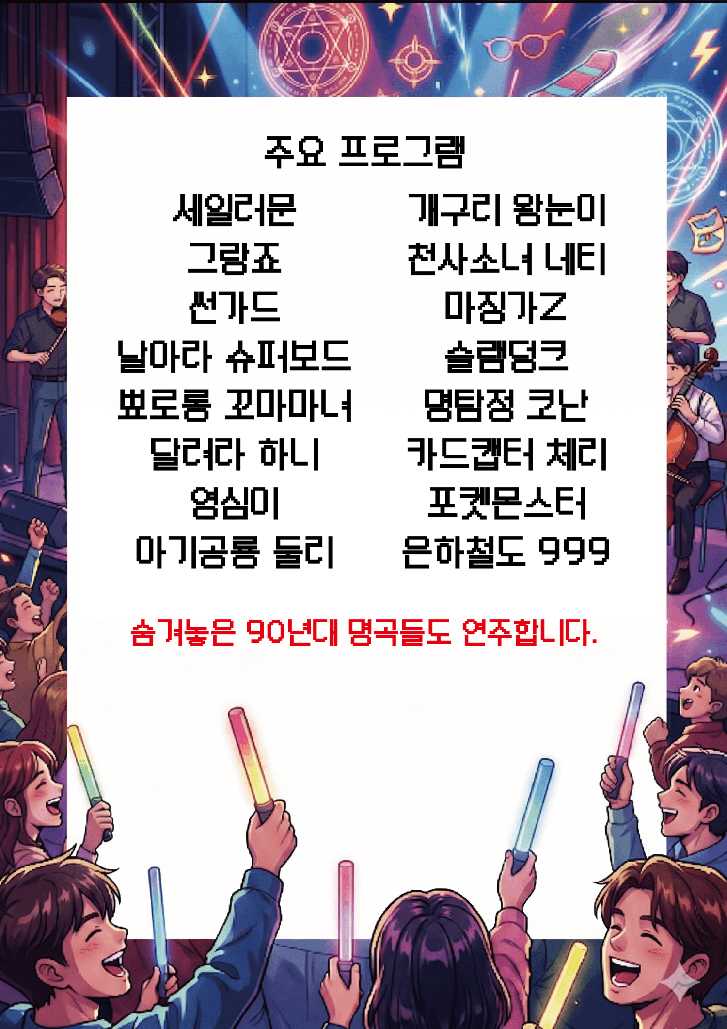 애니메이션 싱어롱 콘서트 [창원] 상세 922f948a