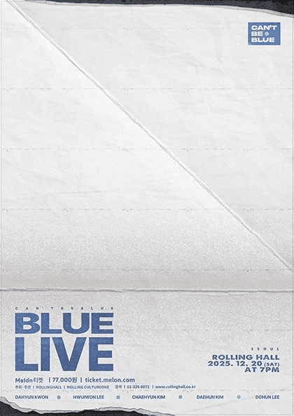 can’t be blue BLUE LIVE