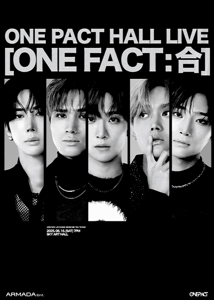 ONE PACT (원팩트) HALL LIVE, ONE FACT: 합