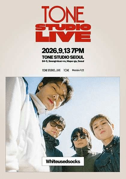 TONE STUDIO LIVE, Whiteusedsocks 포스터