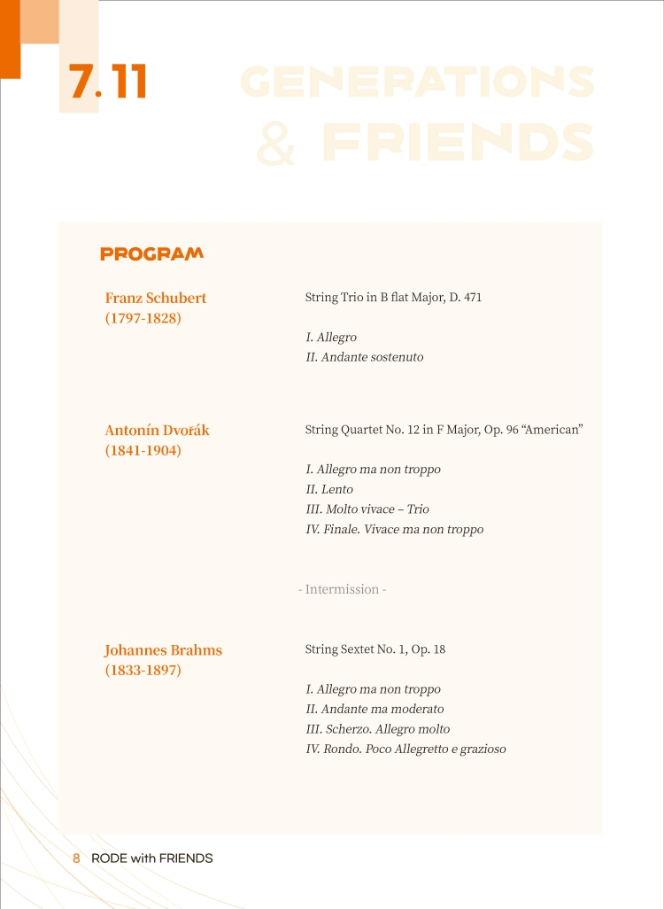 로데아트센터 개관 2주년 기념 FRIENDS 시리즈, Generations & Friends 상세 5c641ab6