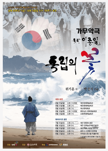 독립의 꽃, 옥파 이종일 [예산]