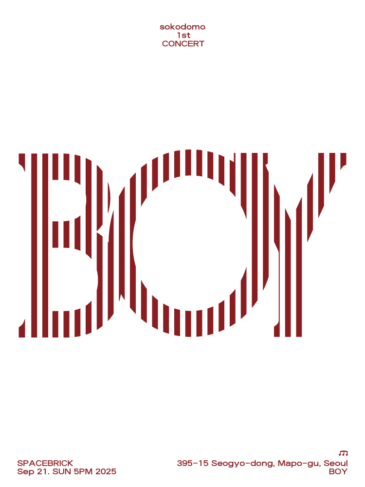 sokodomo 1st CONCERT: BOY