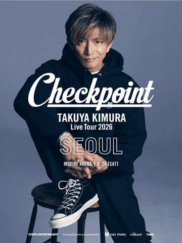 TAKUYA KIMURA Live Tour: Checkpoint in Seoul 포스터
