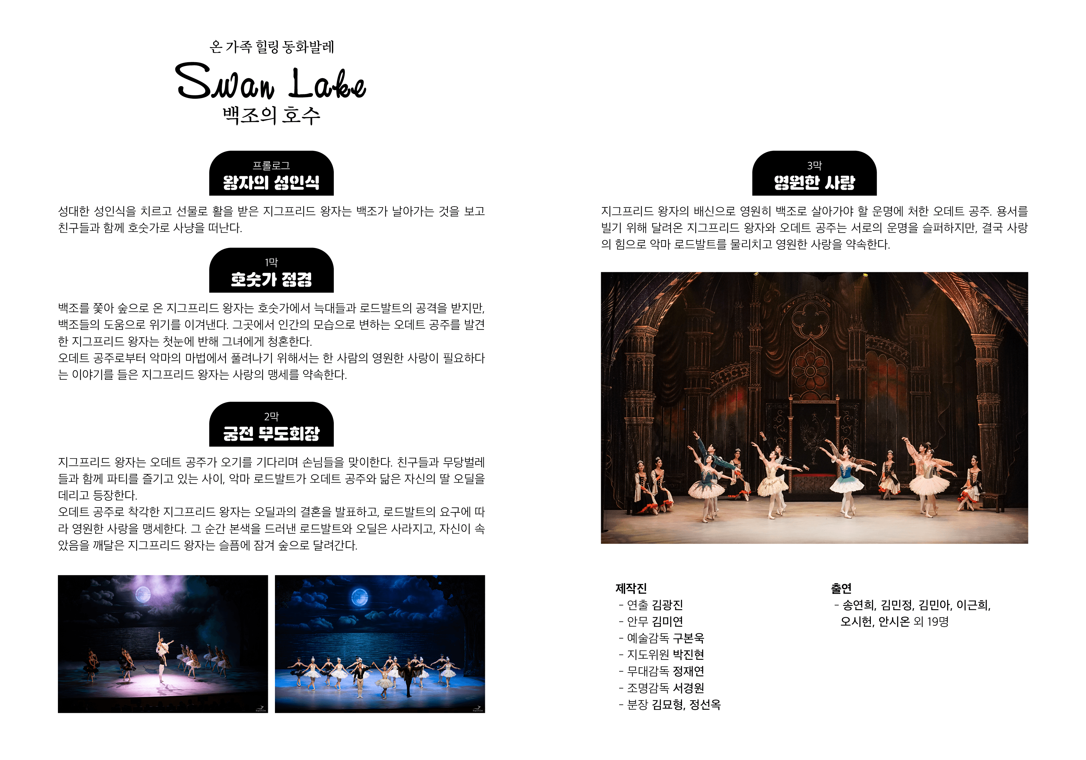 온 가족 힐링 동화발레, 백조의 호수 [광주] 상세 5e60be07