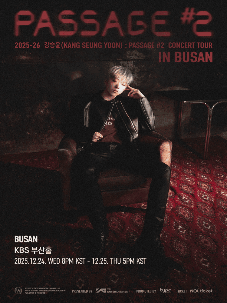 강승윤 (KANG SEUNG YOON) : PASSAGE #2 CONCERT TOUR [부산]