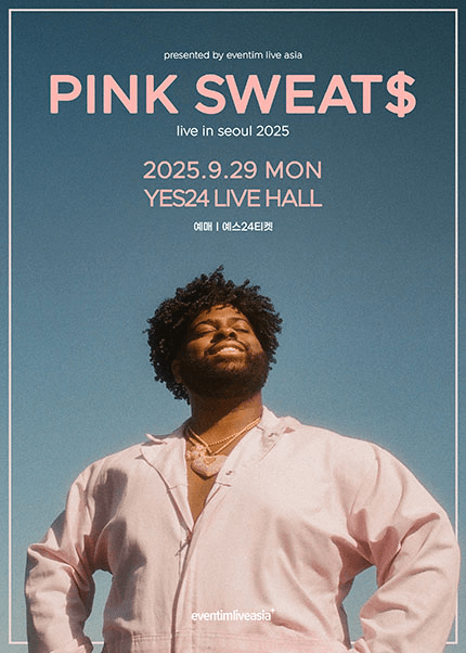 핑크스웨츠 내한공연: Pink Sweat $ Live in Seoul