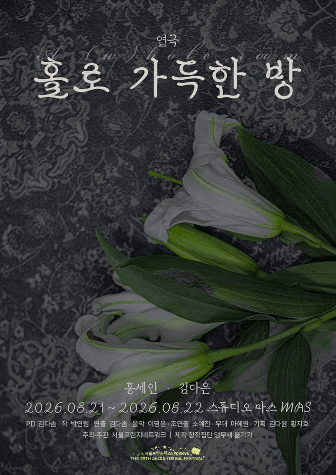 제29회 서울프린지페스티벌, 홀로 가득한 방: A (w) hole room 포스터